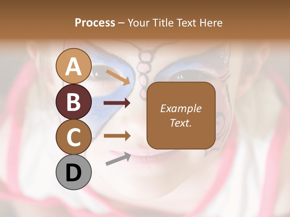 Face Portrait Year PowerPoint Template