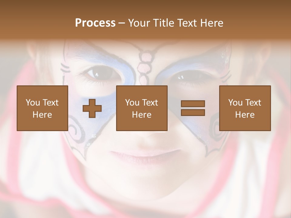 Face Portrait Year PowerPoint Template