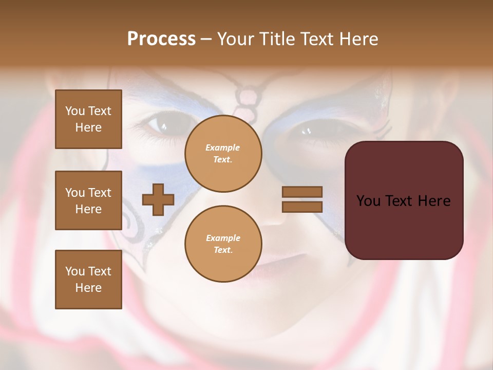 Face Portrait Year PowerPoint Template