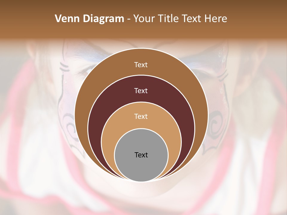 Face Portrait Year PowerPoint Template
