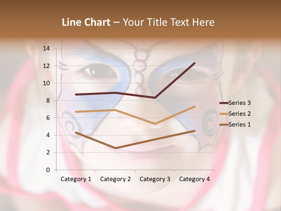 Face Portrait Year PowerPoint Template