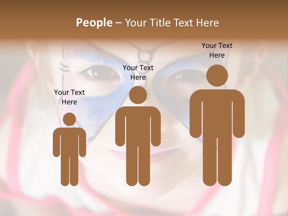 Face Portrait Year PowerPoint Template