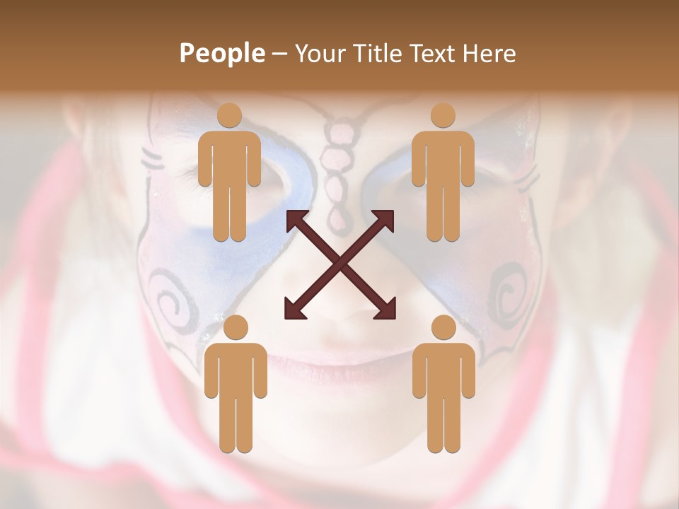 Face Portrait Year PowerPoint Template