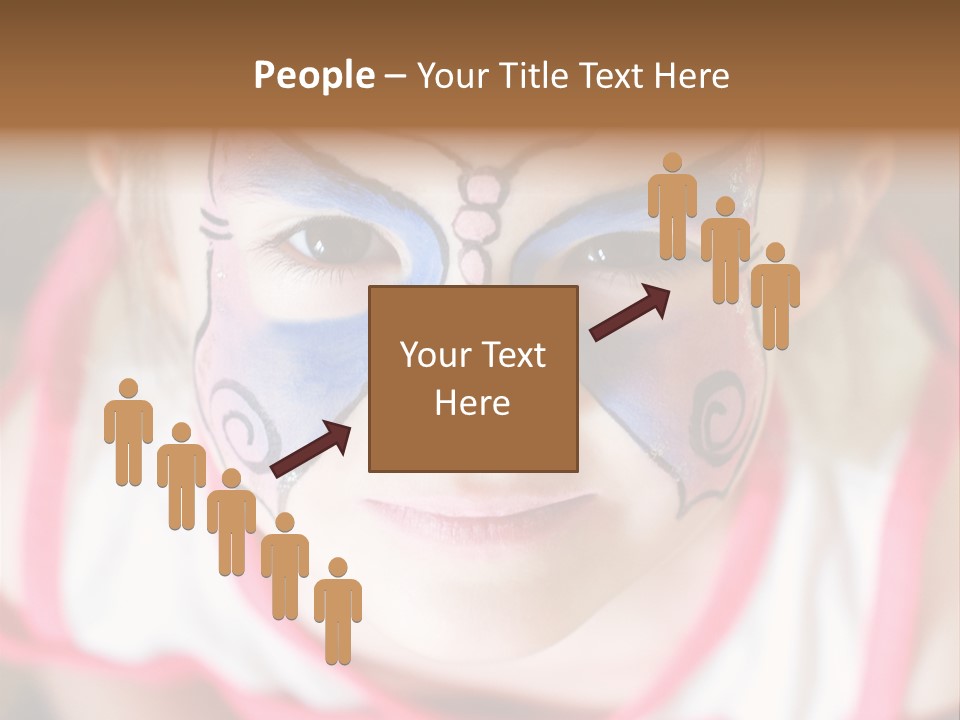 Face Portrait Year PowerPoint Template