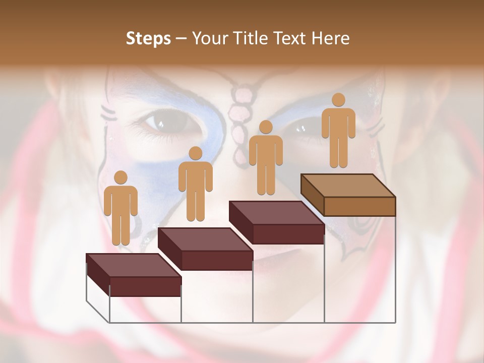 Face Portrait Year PowerPoint Template