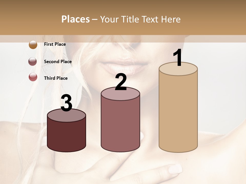 Fresh Skin Lips PowerPoint Template