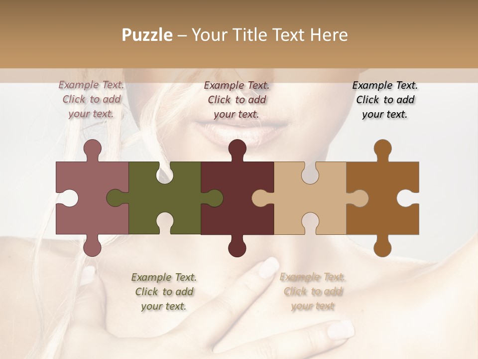 Fresh Skin Lips PowerPoint Template