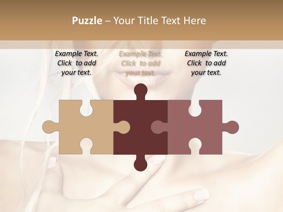 Fresh Skin Lips PowerPoint Template