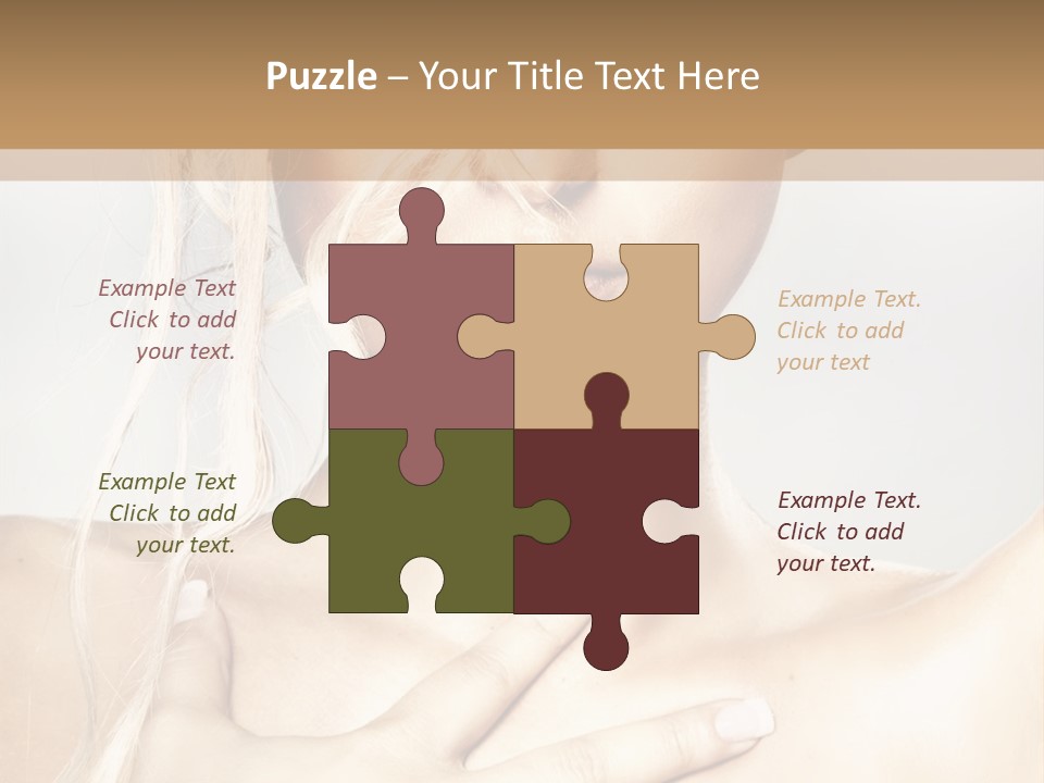Fresh Skin Lips PowerPoint Template