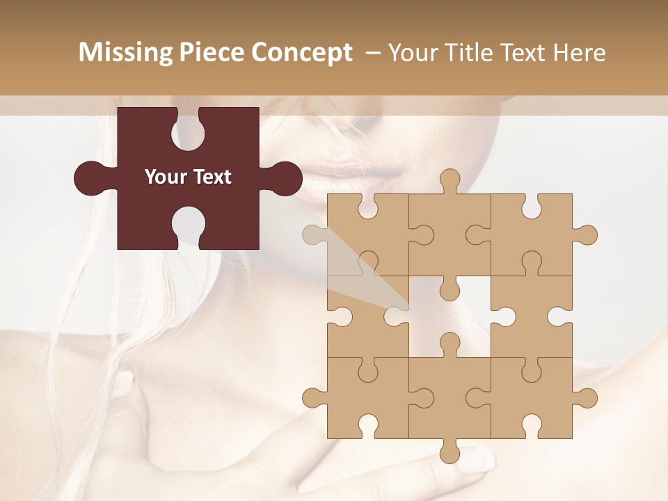 Fresh Skin Lips PowerPoint Template