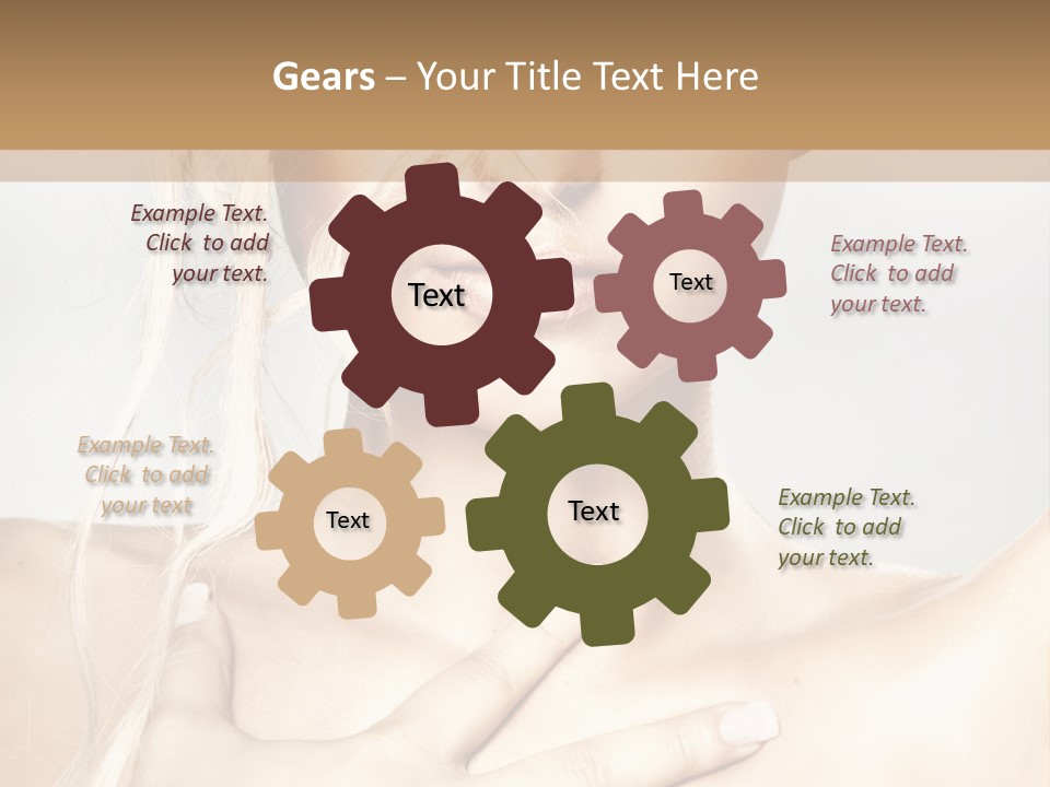 Fresh Skin Lips PowerPoint Template