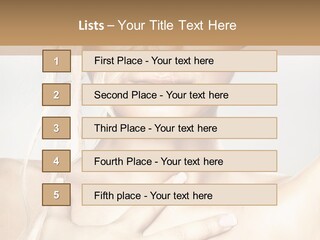 Fresh Skin Lips PowerPoint Template