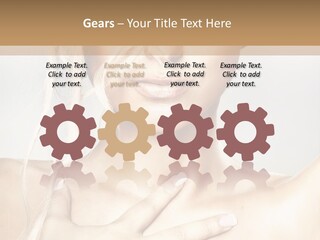 Fresh Skin Lips PowerPoint Template