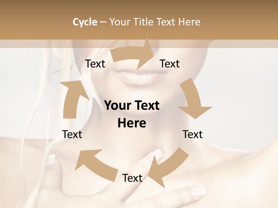 Fresh Skin Lips PowerPoint Template