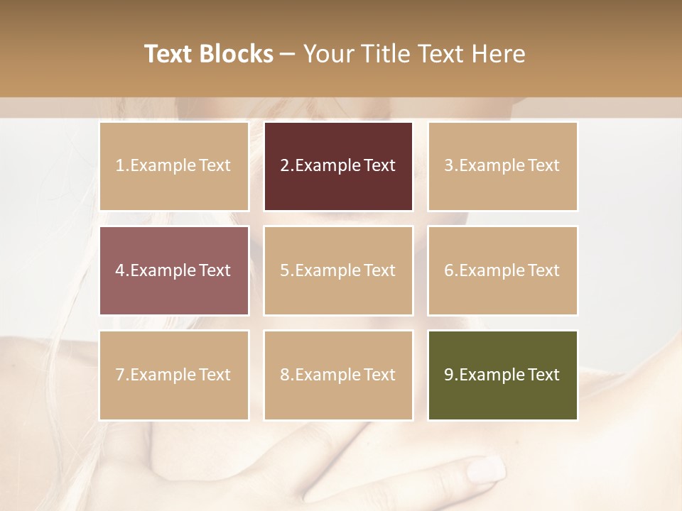 Fresh Skin Lips PowerPoint Template