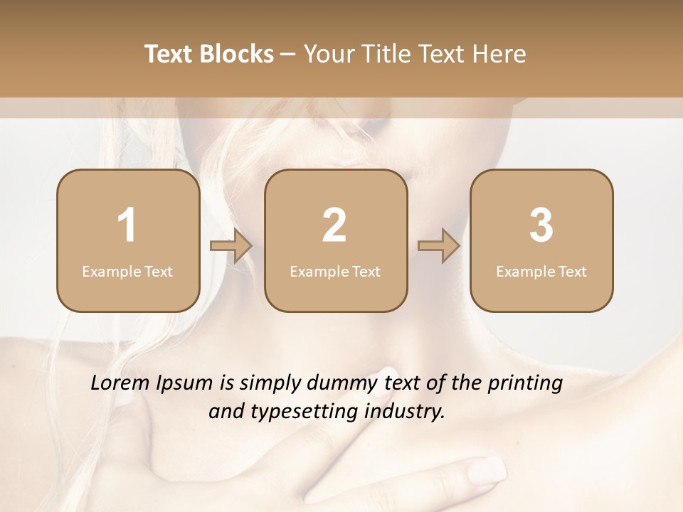 Fresh Skin Lips PowerPoint Template