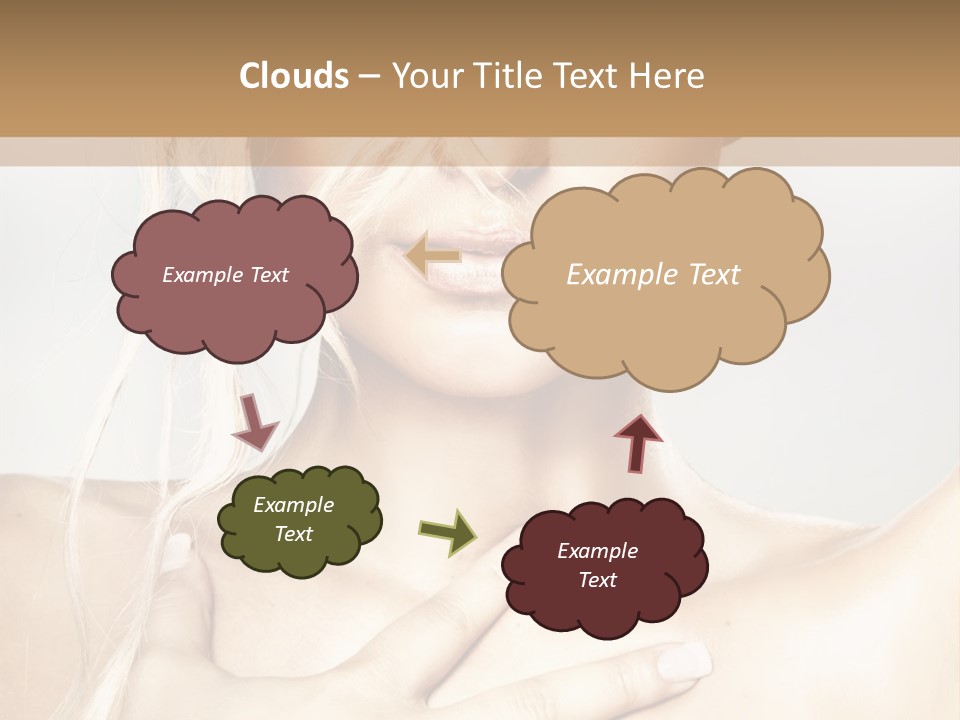 Fresh Skin Lips PowerPoint Template