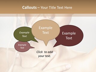 Fresh Skin Lips PowerPoint Template
