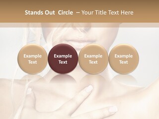 Fresh Skin Lips PowerPoint Template