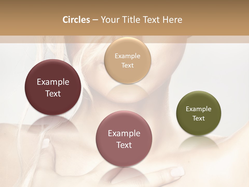 Fresh Skin Lips PowerPoint Template