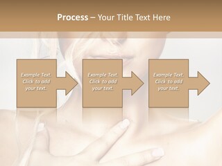 Fresh Skin Lips PowerPoint Template