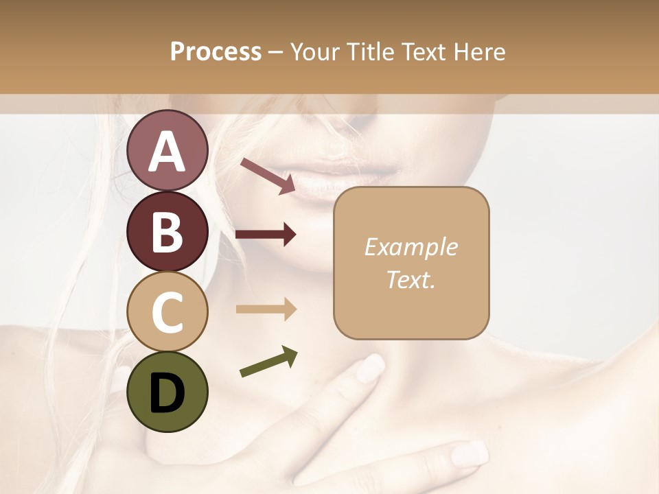 Fresh Skin Lips PowerPoint Template