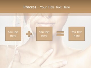 Fresh Skin Lips PowerPoint Template