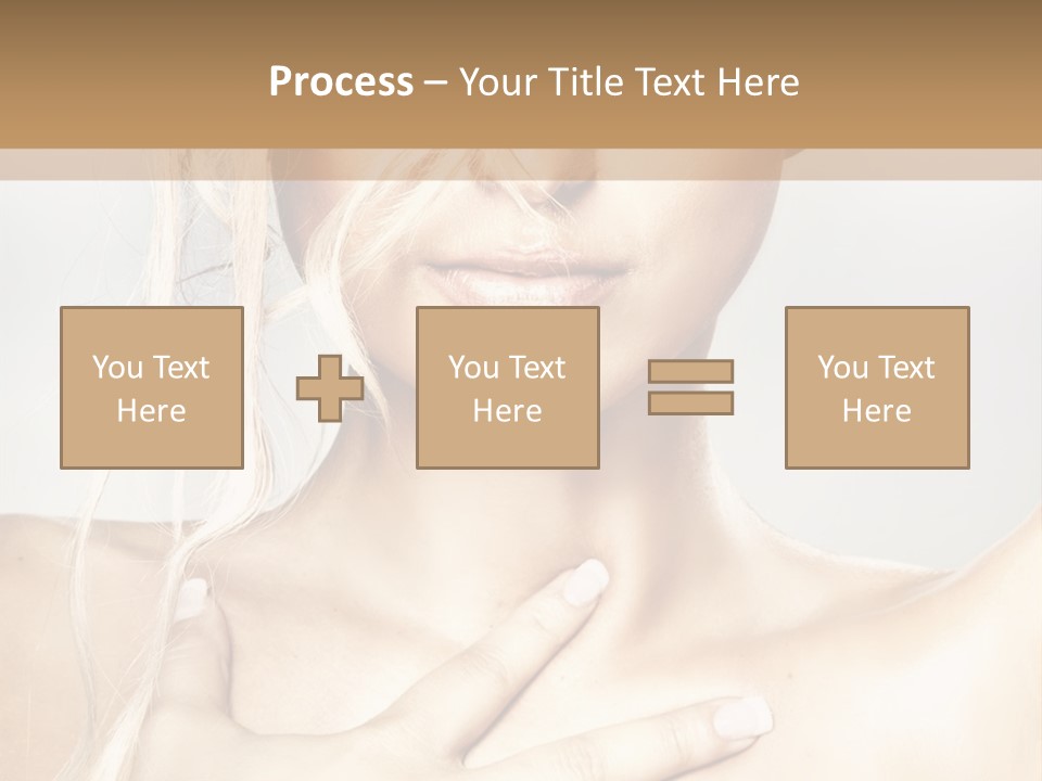 Fresh Skin Lips PowerPoint Template