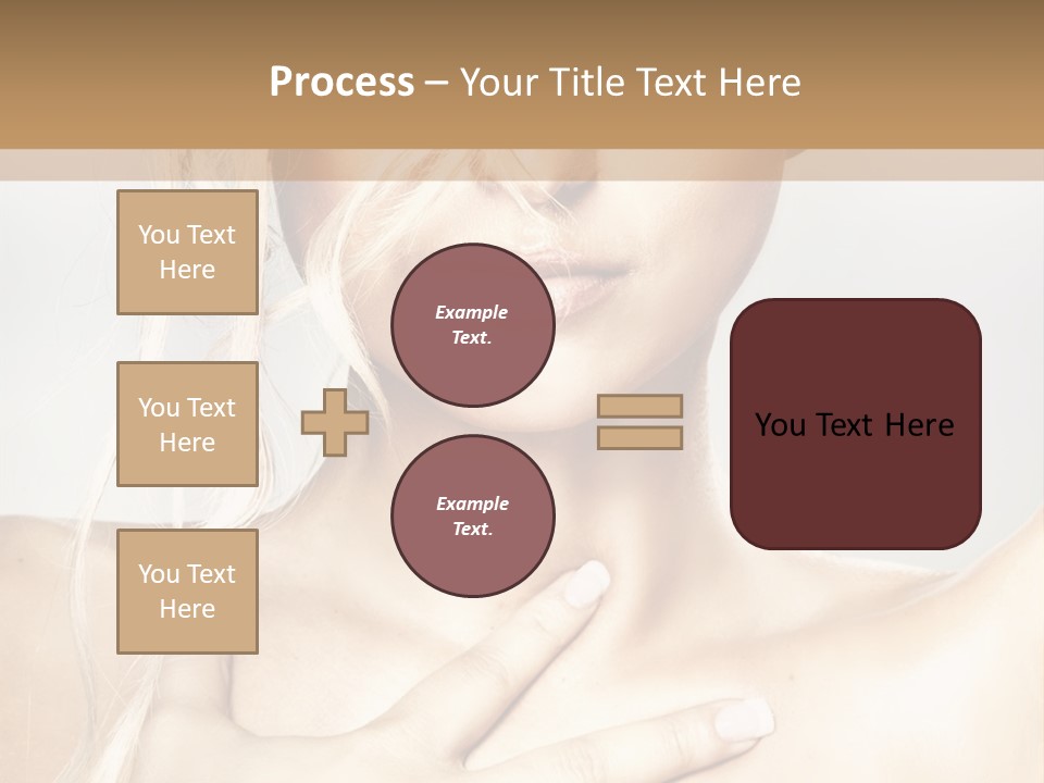 Fresh Skin Lips PowerPoint Template