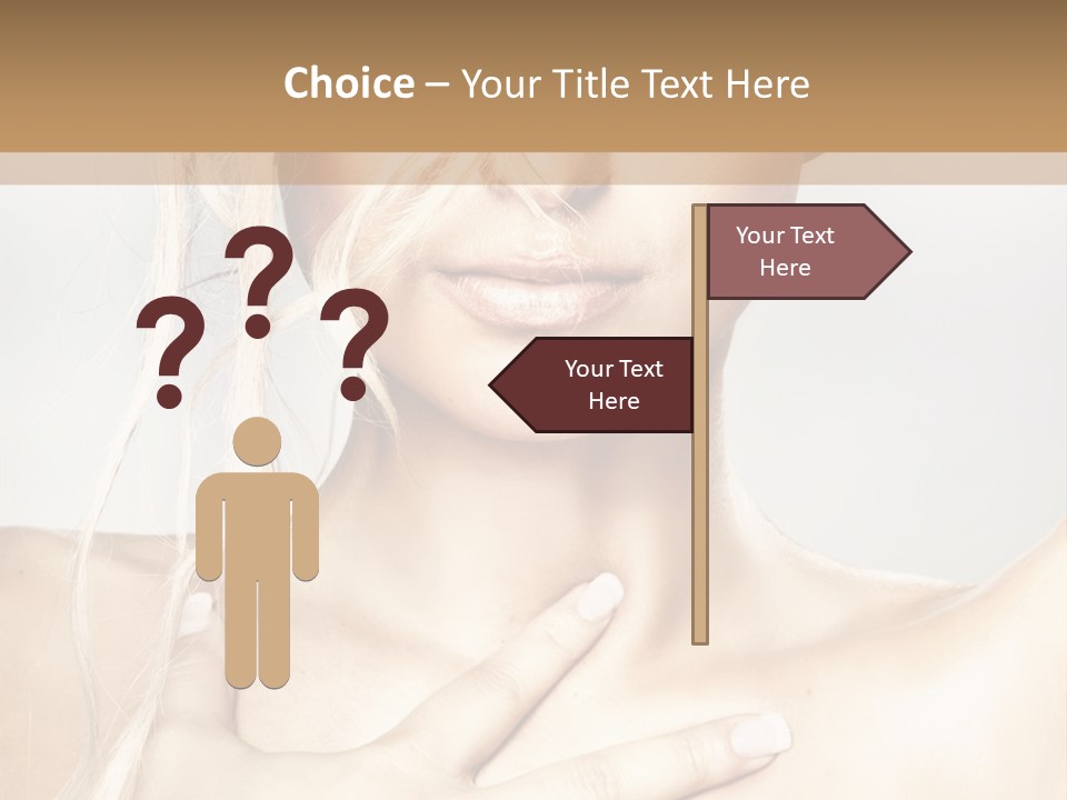 Fresh Skin Lips PowerPoint Template