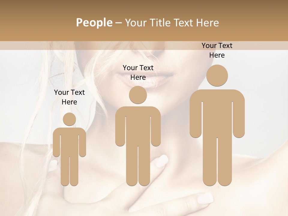 Fresh Skin Lips PowerPoint Template