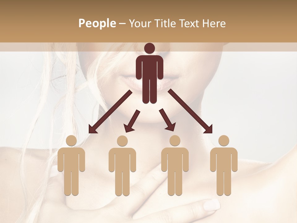 Fresh Skin Lips PowerPoint Template