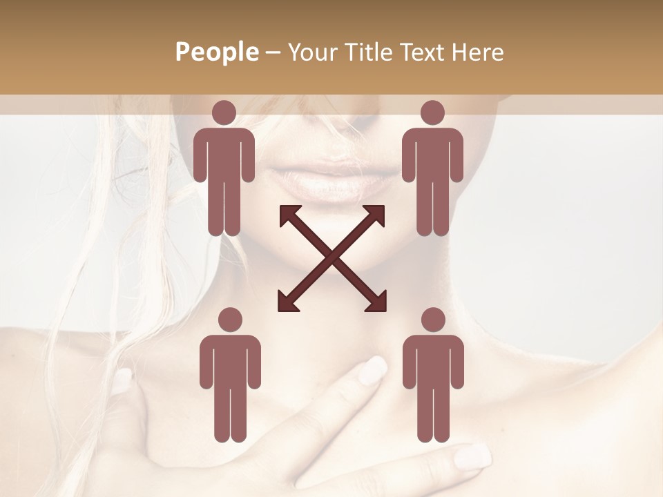 Fresh Skin Lips PowerPoint Template