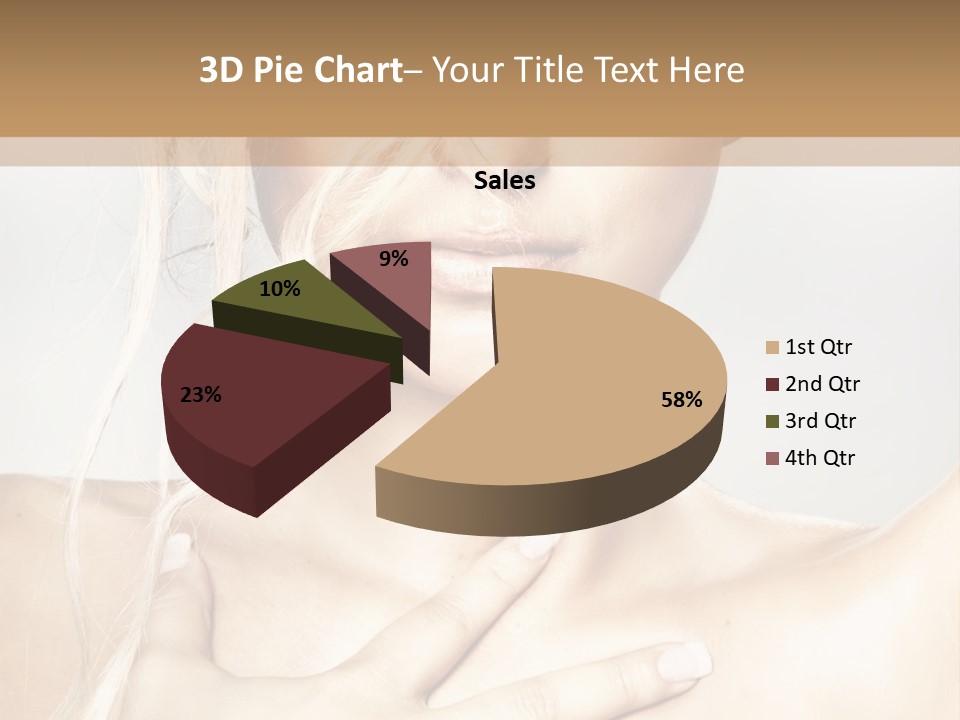 Fresh Skin Lips PowerPoint Template