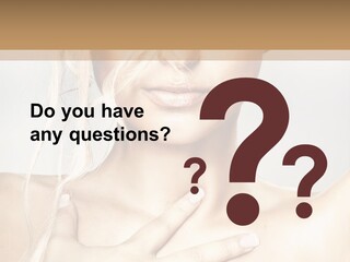 Fresh Skin Lips PowerPoint Template