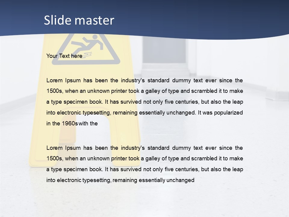 Unsure Cleanness Legs PowerPoint Template