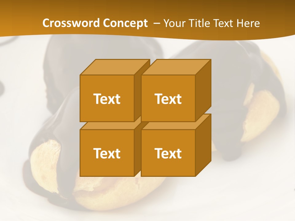 Creamy Sauce Food PowerPoint Template