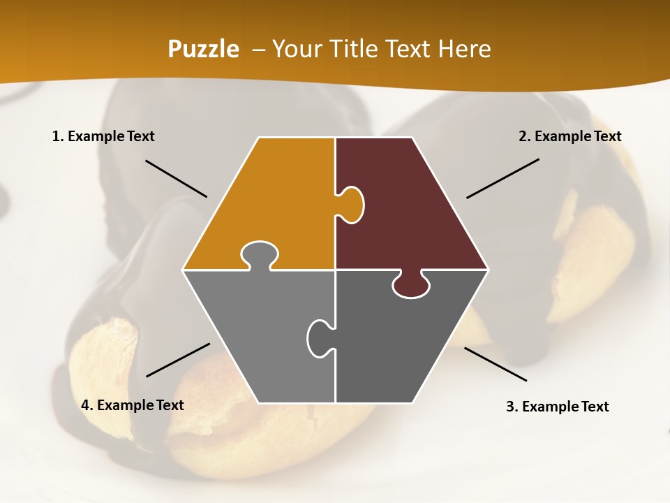 Creamy Sauce Food PowerPoint Template