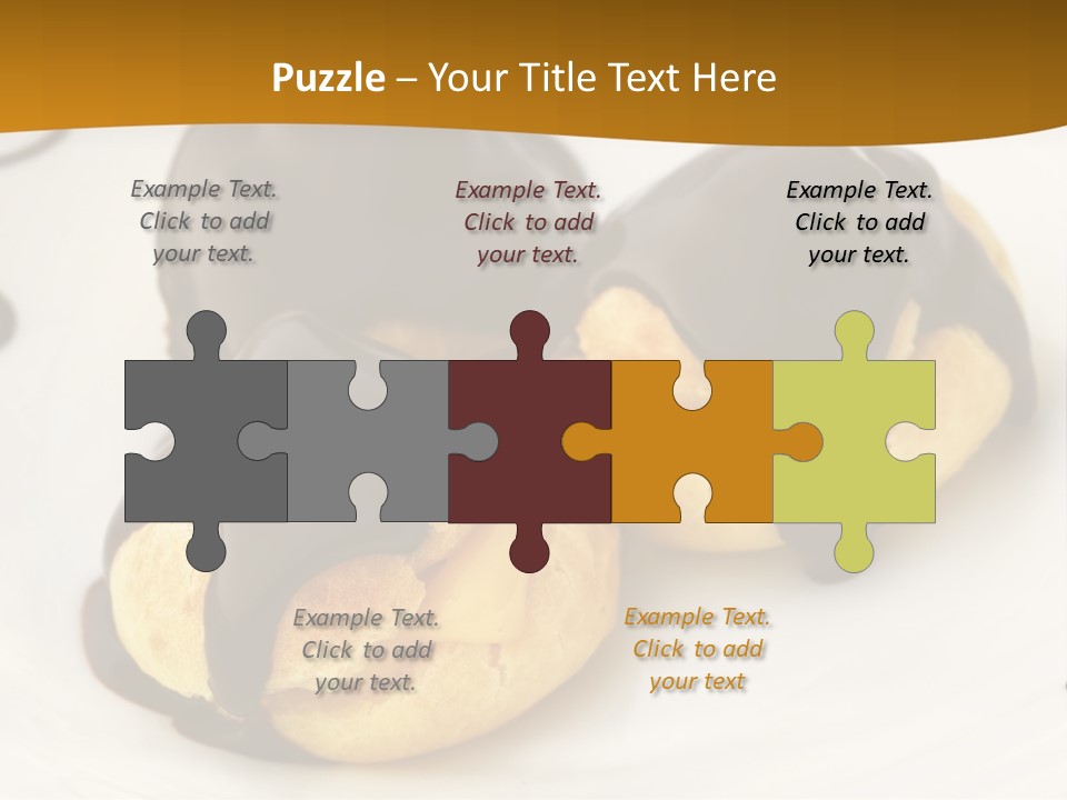 Creamy Sauce Food PowerPoint Template