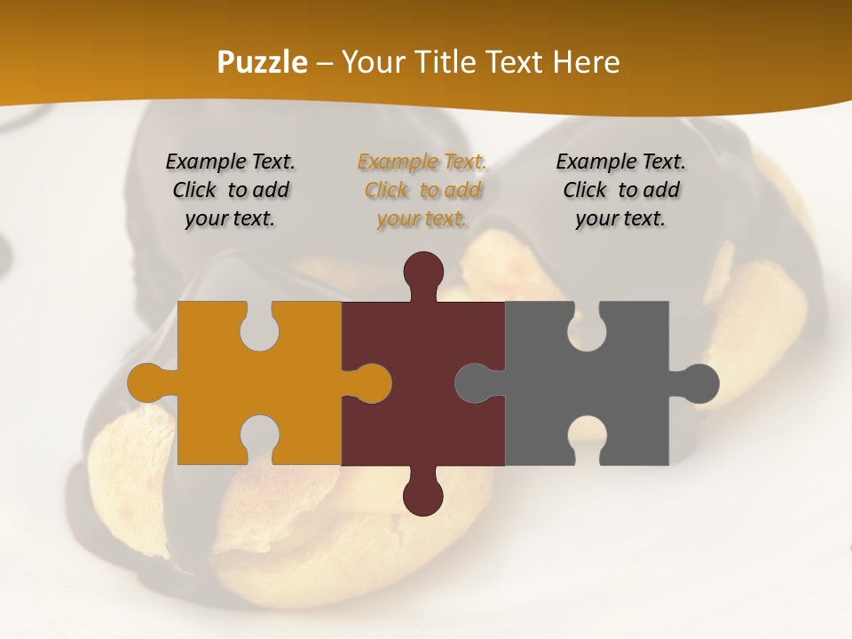 Creamy Sauce Food PowerPoint Template