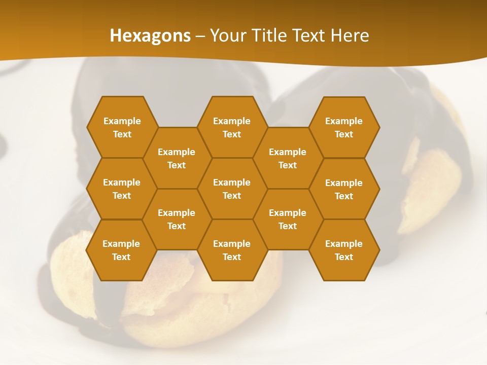 Creamy Sauce Food PowerPoint Template