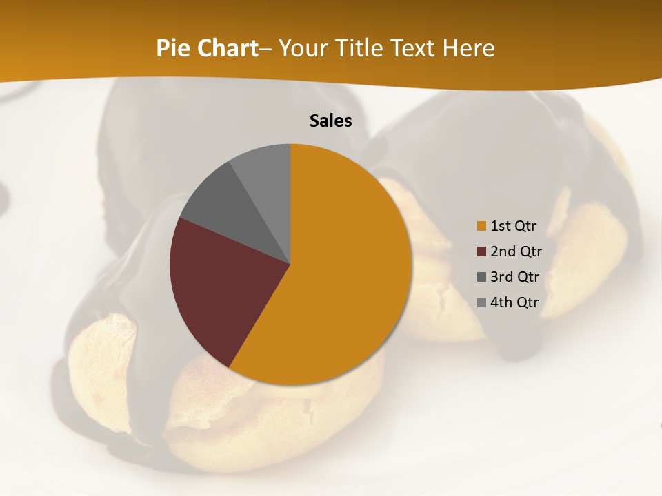 Creamy Sauce Food PowerPoint Template