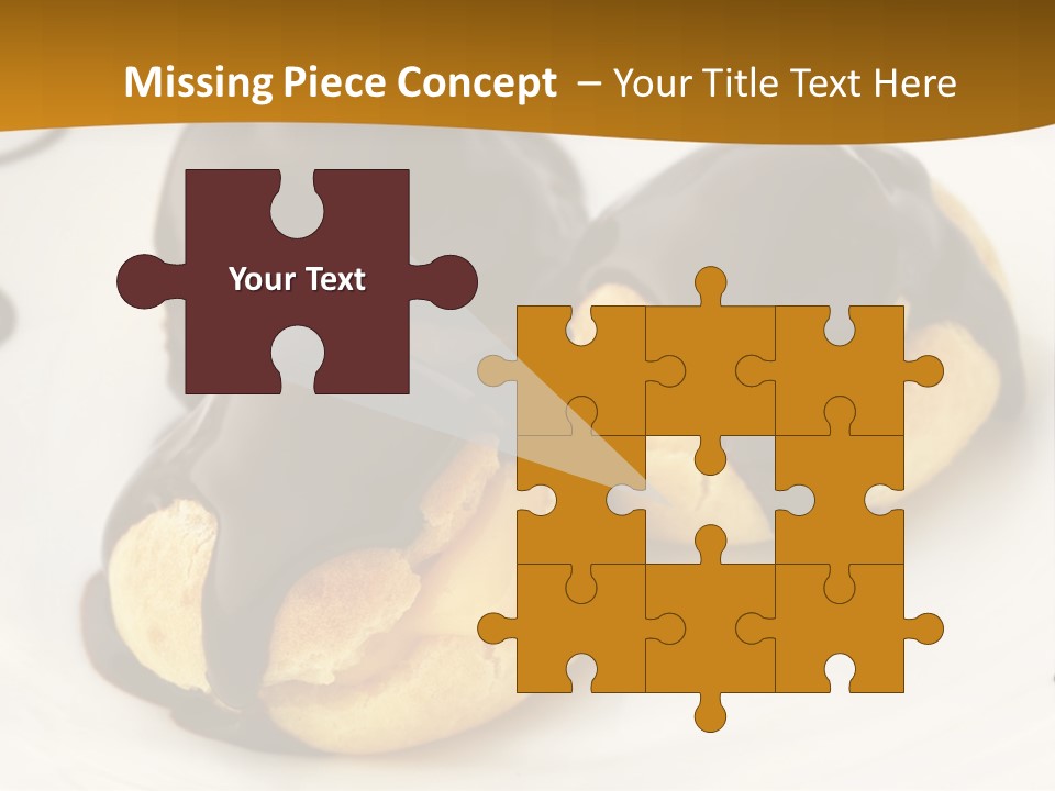 Creamy Sauce Food PowerPoint Template