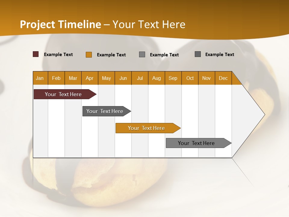 Creamy Sauce Food PowerPoint Template