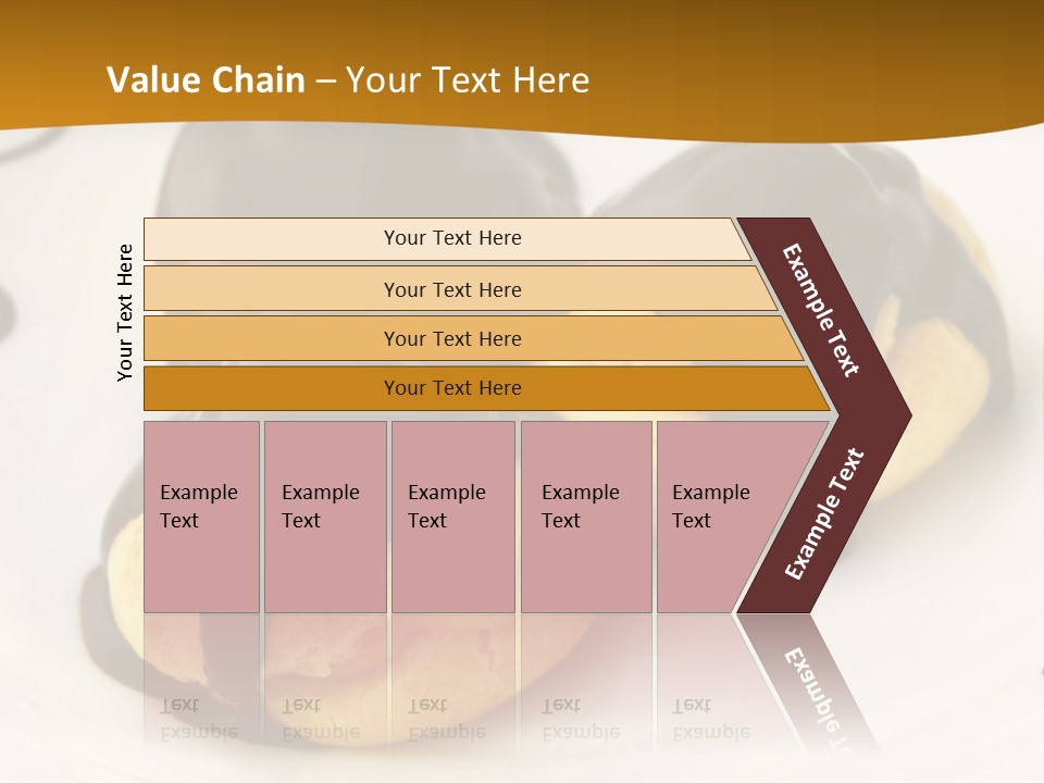 Creamy Sauce Food PowerPoint Template