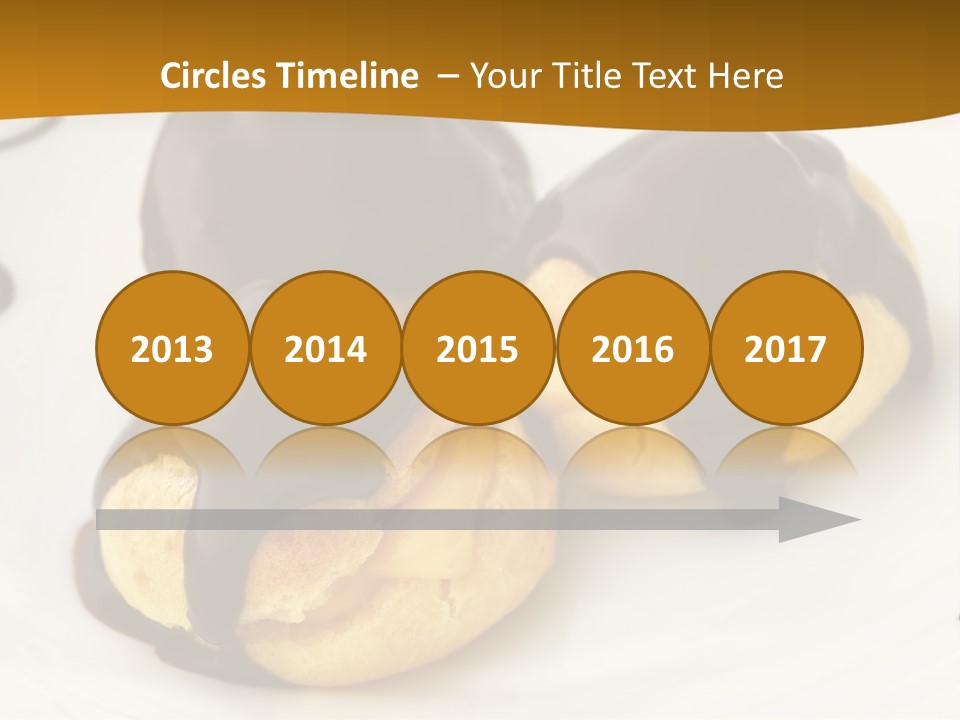 Creamy Sauce Food PowerPoint Template