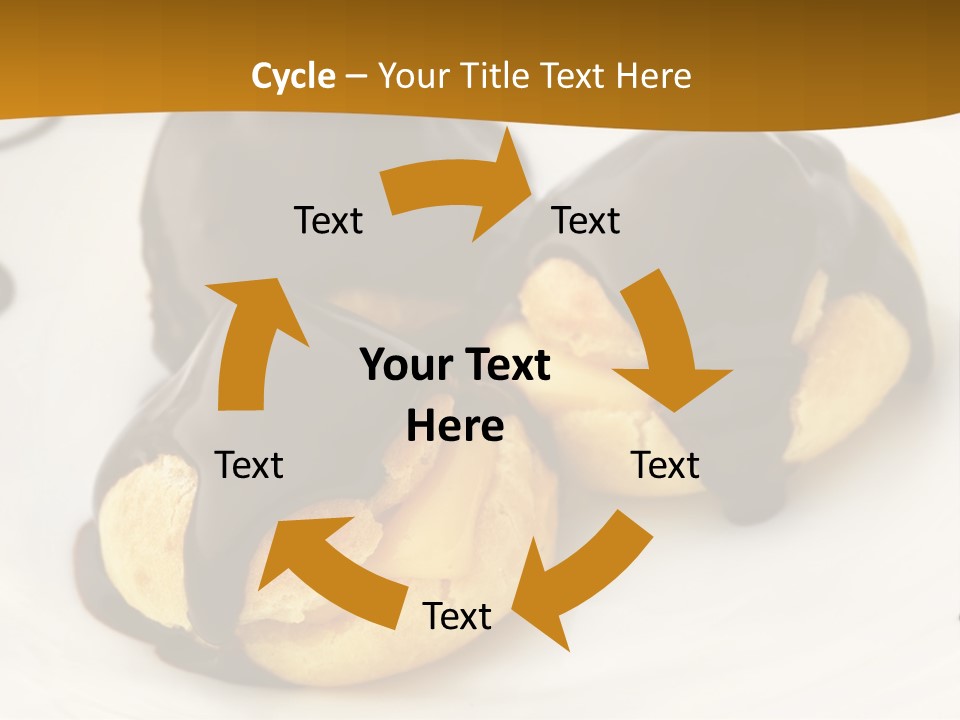 Creamy Sauce Food PowerPoint Template