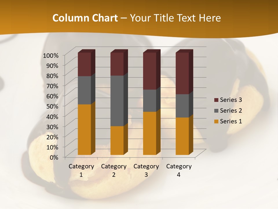 Creamy Sauce Food PowerPoint Template