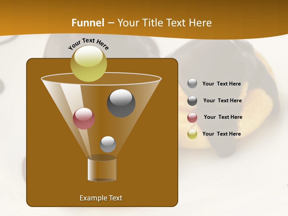 Creamy Sauce Food PowerPoint Template