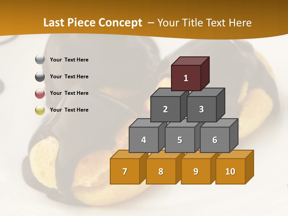 Creamy Sauce Food PowerPoint Template